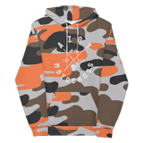 Orange Camo Hoodie